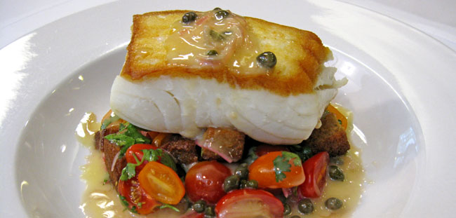 Roasted Halibut