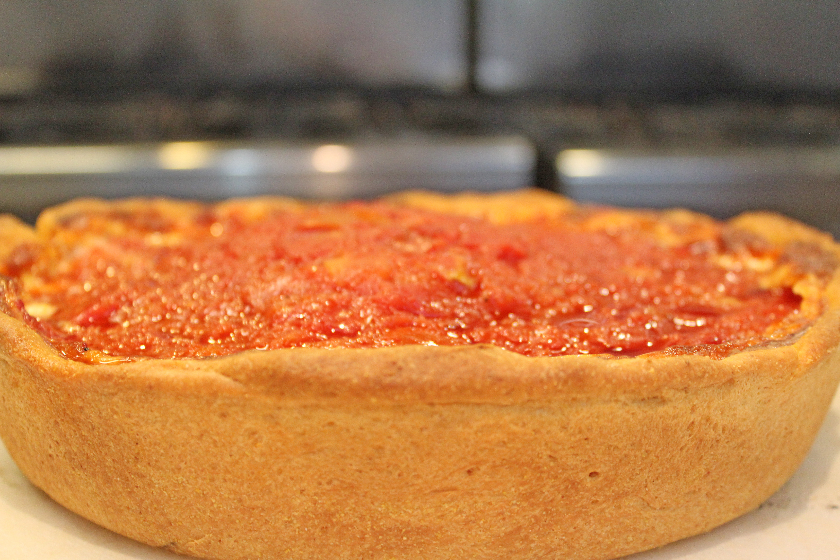 Deep Dish Chicago Style Pizza