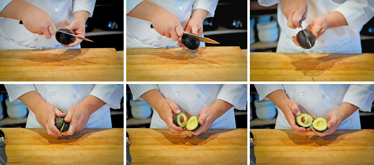 How to Cut an Avocado, Cooking School