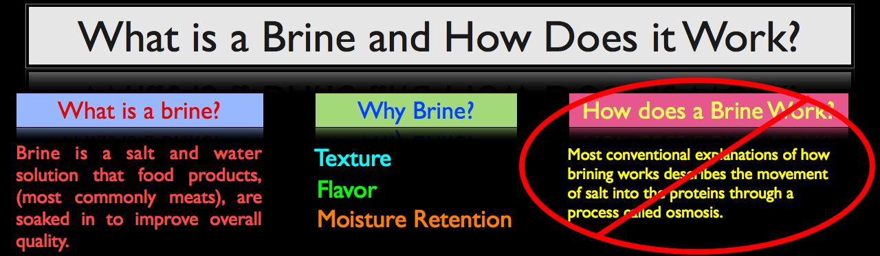 Fs 002 The Science Behind Brining Four Part Video Lecture Stella Culinary