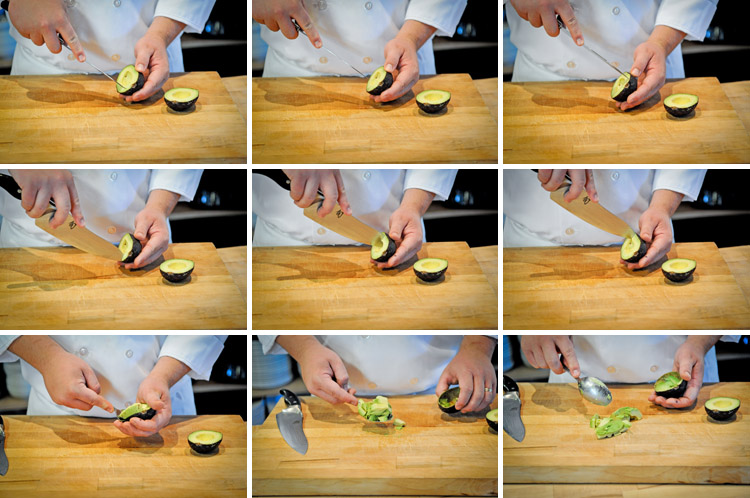 How to Cut an Avocado, Cooking School