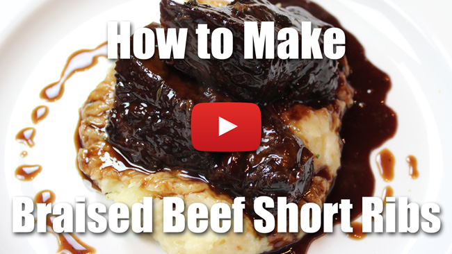 Braised Beef Short Ribs - Video Recipe