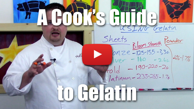 How to Bloom Gelatin Powder and Sheets