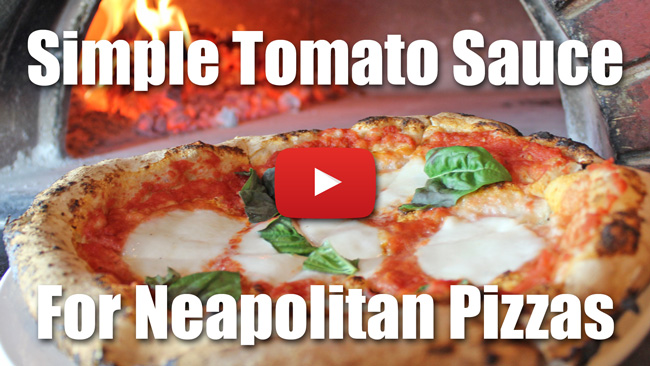 Simple Tomato Sacue for Neapolitan Pizzas