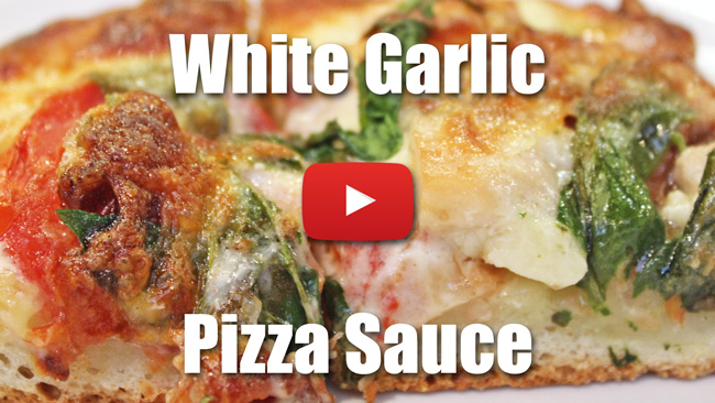 White Garlic Sauce For Pizza