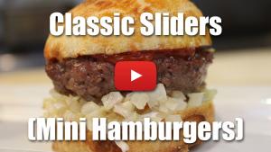 How to Make Sliders (mini hamburgers) In The Oven