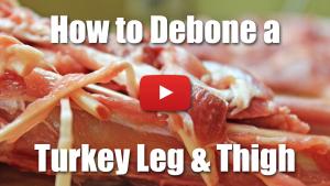 How to Debone a Turkey Leg and Thigh