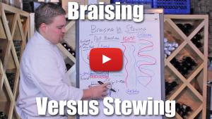 What's the Difference Between Braising and Stewing? Video Lecture