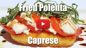 How to Make Fried Polenta Cakes - Video Technique