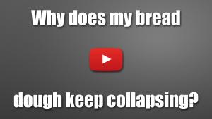 Why does my bread dough keep collapsing? Video Q&A