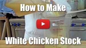 How to Make White Chicken Stock - Video Technique