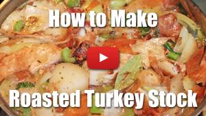 How to Cook Turkey - How to make Turkey Stock